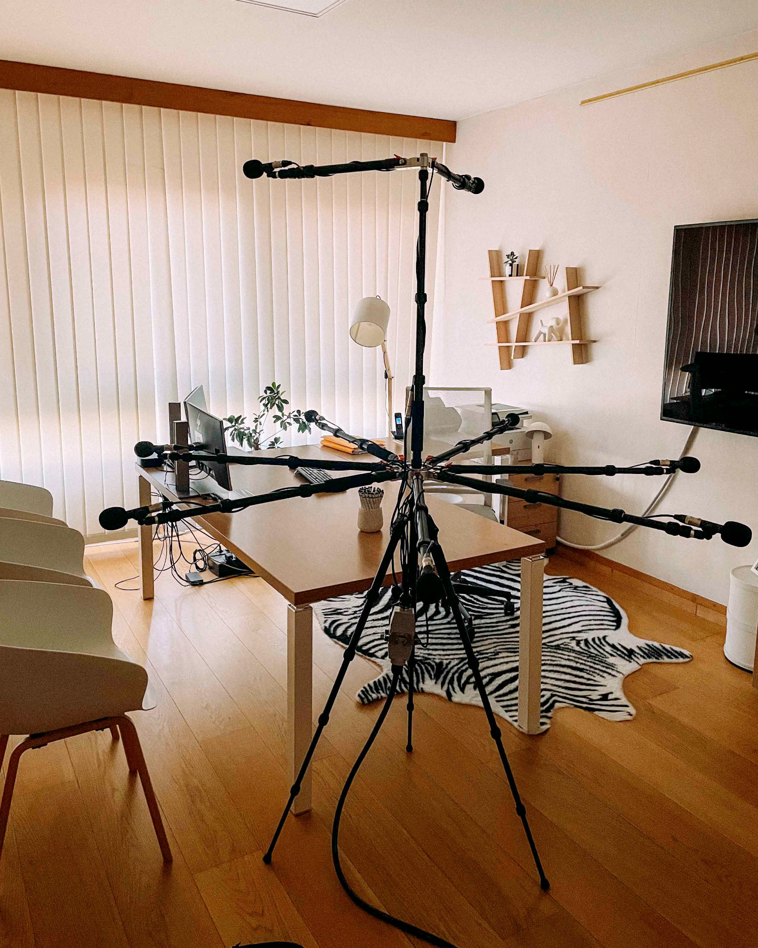 Audio Field ATMOS Tree set up for the Atmos Room Tones sessions (02)
