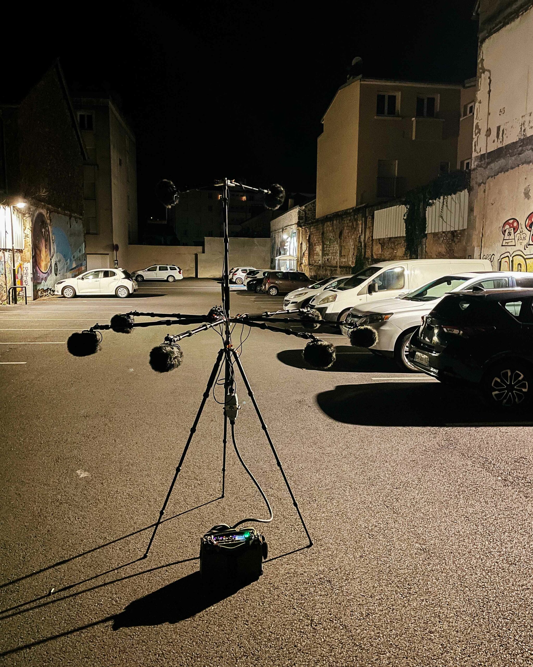 Field recording photograph from the Atmos City Night sessions (01)