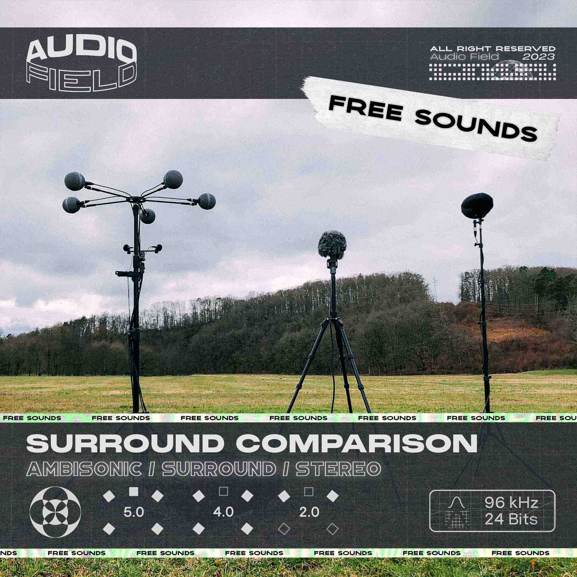 Surround Comparison Free Sounds collection cover