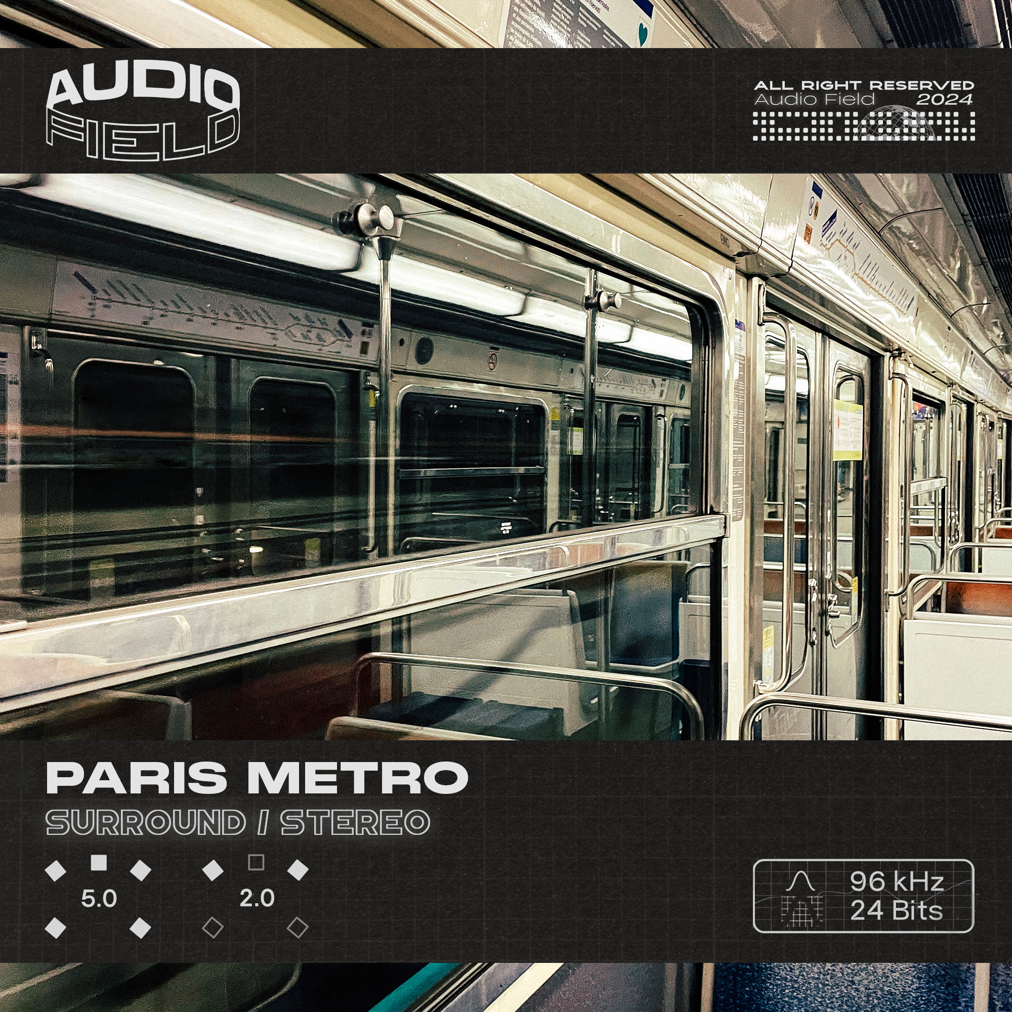 Paris Metro sound library cover