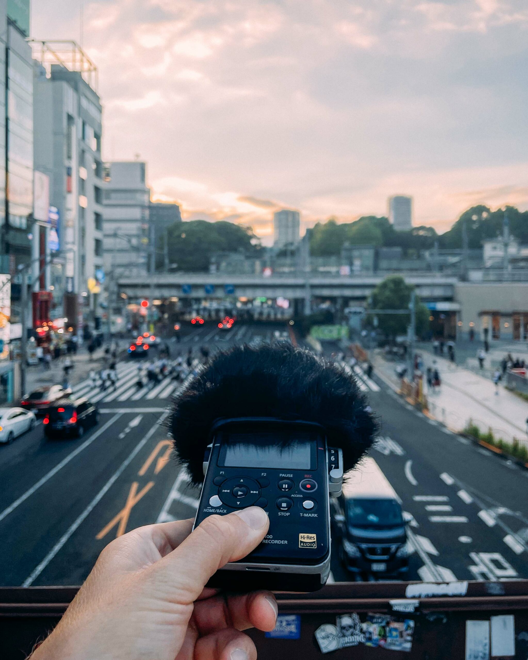 Field recording photograph from the Trip To Japan sessions (01)