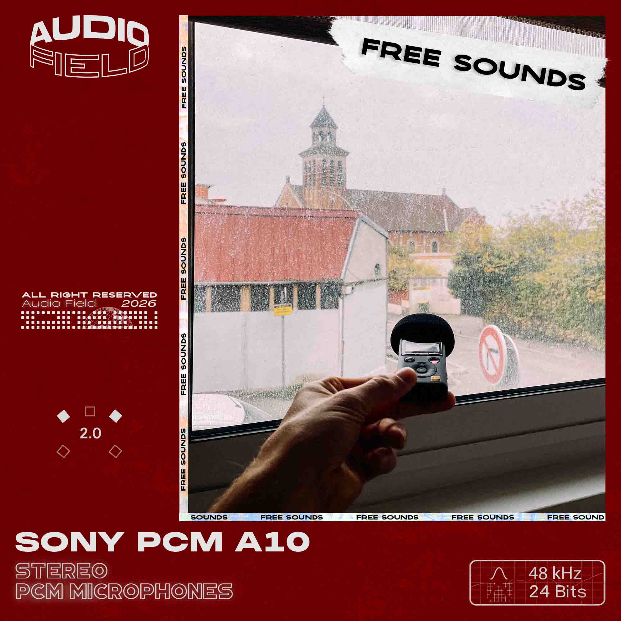 Sony PCM-A10 Free Sounds collection artwork