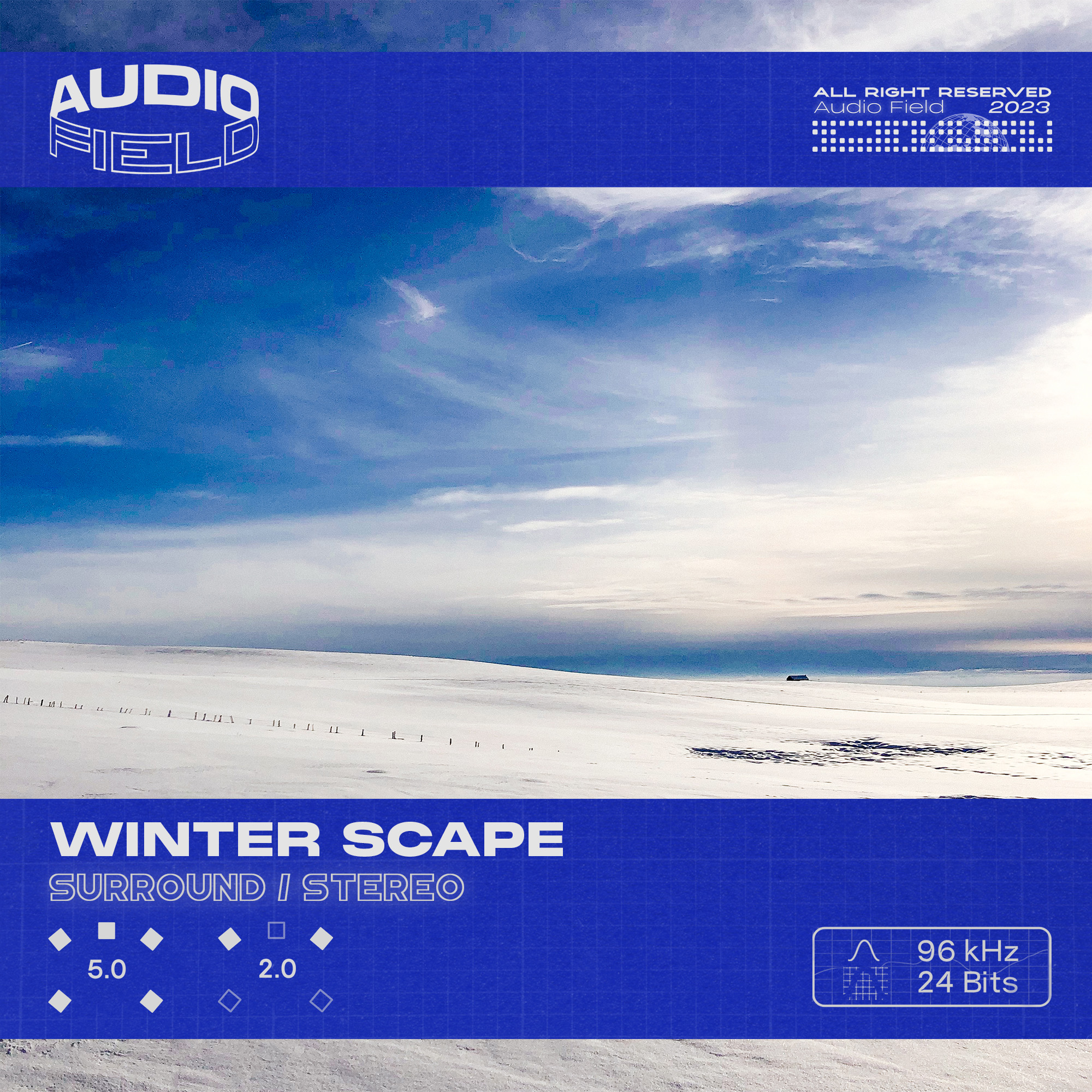 Winter Scape sound library cover artwork