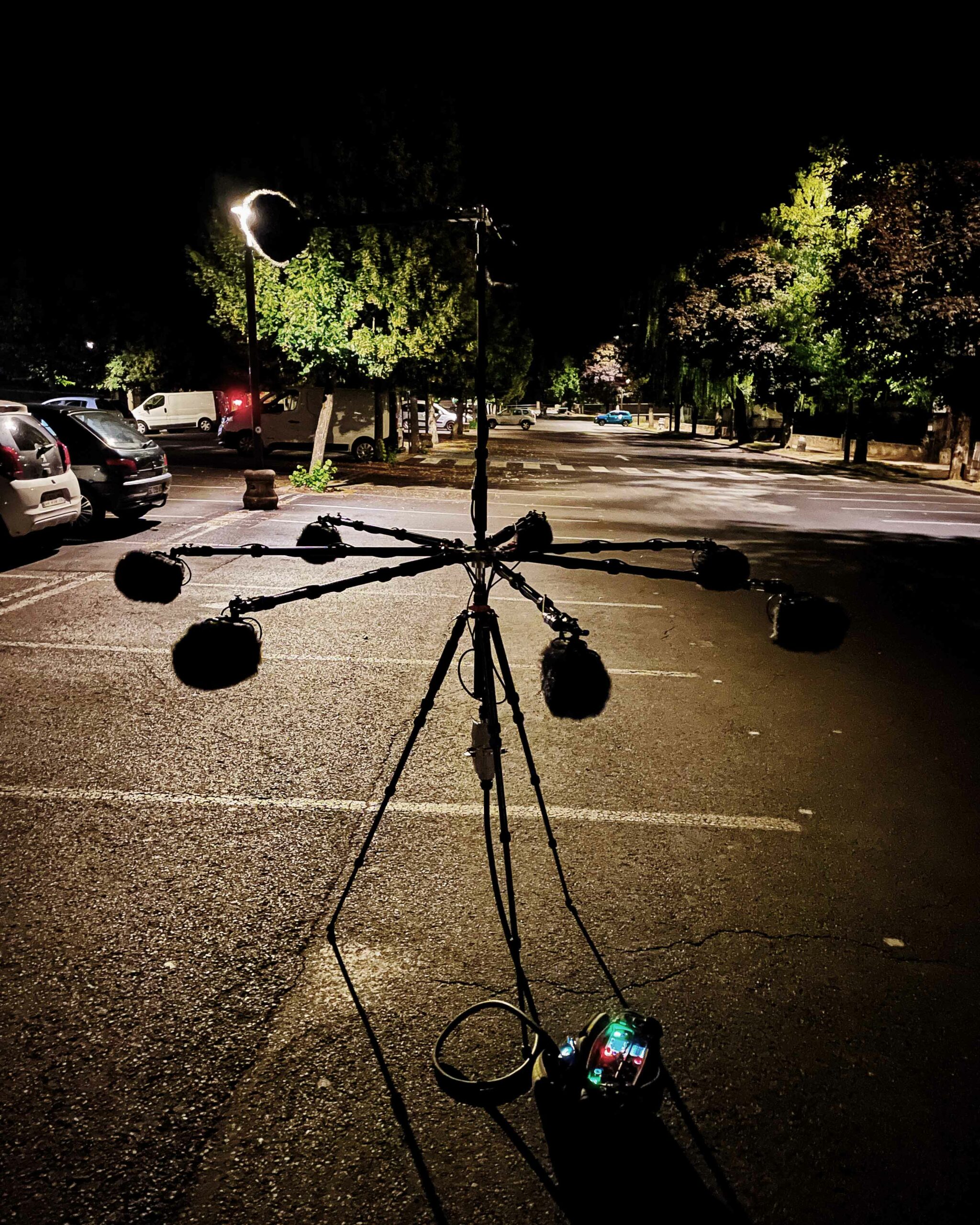 Field recording photograph from the Atmos City Night sessions (16)