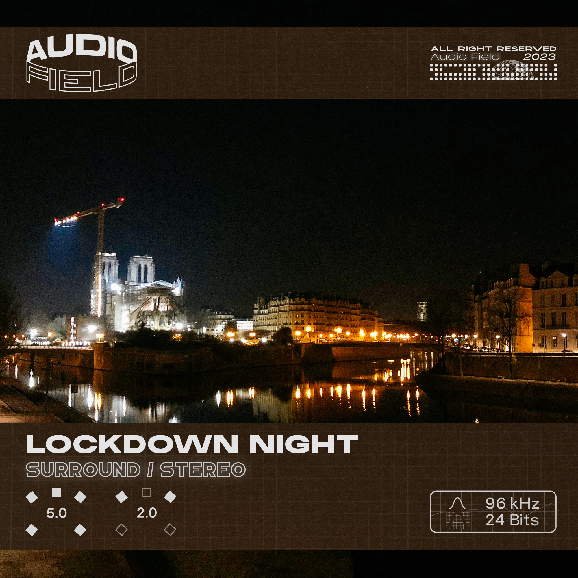 Lockdown Night sound library cover artwork